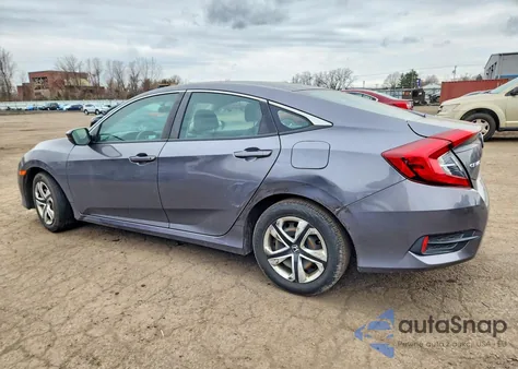 2018 Honda Civic Lx из США, поврежденный, VIN 2HGFC2F51JH588358